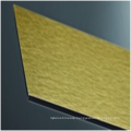 3/4mm Brushed coated/faced acp/acm board building construction Material with good price